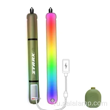 Надувная трубка на открытом воздухе, лагерь, аварийный свет